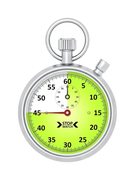 Framed Print : Stopwatch 45 Seconds Print from imageBROKER Framed Print : Stopwatch 45 Seconds Print from imageBROKER