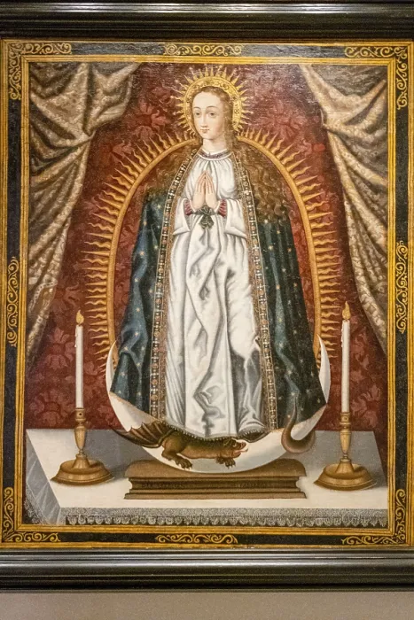 Framed Print : 17th Century Print of Immaculate Conception, La Rioja, Spain