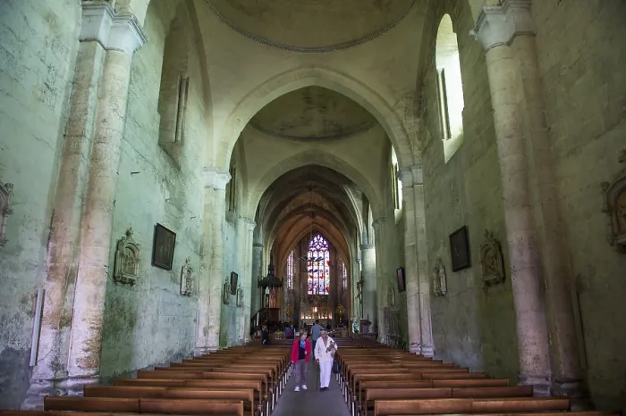 Framed Print : Inside the Monolithic Church Print, Saint Emilion, France Framed Print : Inside the Monolithic Church Print, Saint Emilion, France