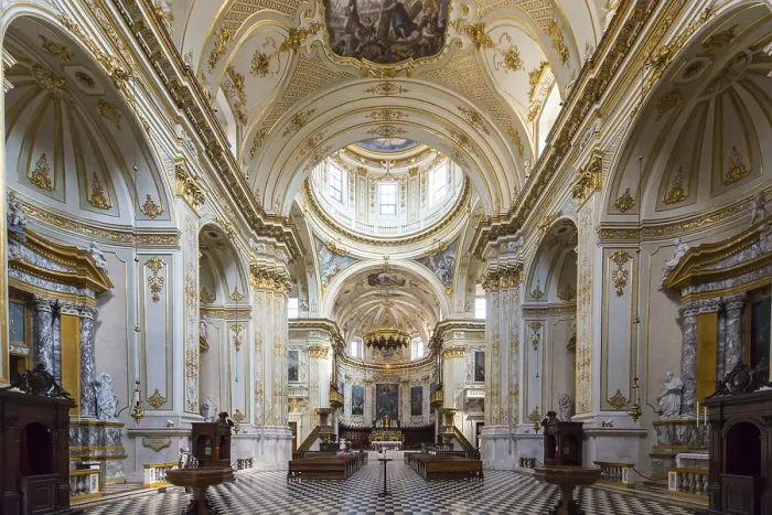 Framed Print : Inside View Print of Bergamo Cathedral, Lombardy, Italy Framed Print : Inside View Print of Bergamo Cathedral, Lombardy, Italy