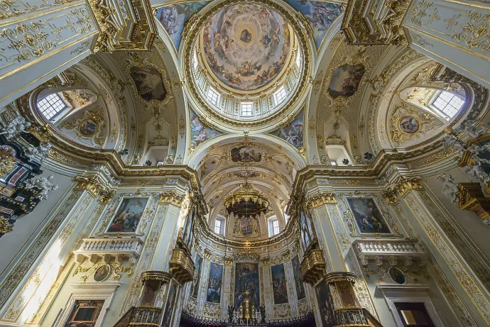Framed Print : Inside View Print of Bergamo Cathedral, Italy Framed Print : Inside View Print of Bergamo Cathedral, Italy
