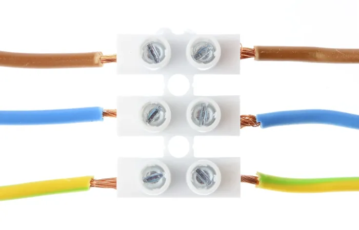 Framed Print : Insulation Screw Joint with Various Cables Print Framed Print : Insulation Screw Joint with Various Cables Print