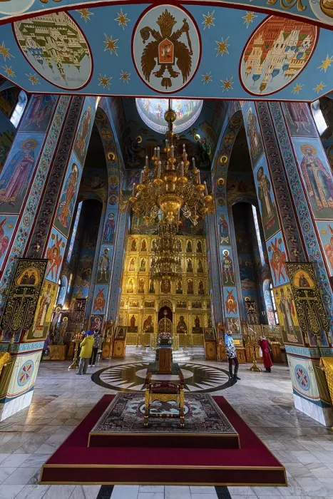 Framed Print : Abakan Cathedral of the Transfiguration Print, Russia Framed Print : Abakan Cathedral of the Transfiguration Print, Russia