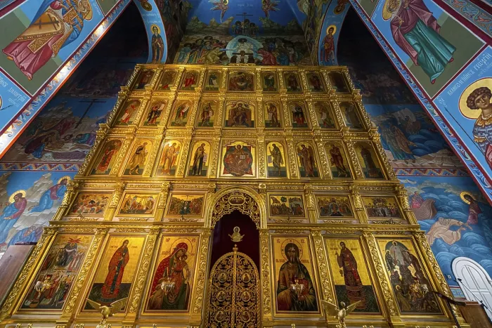 Framed Print : Interior of Abakan Cathedral Print, Russia Framed Print : Interior of Abakan Cathedral Print, Russia