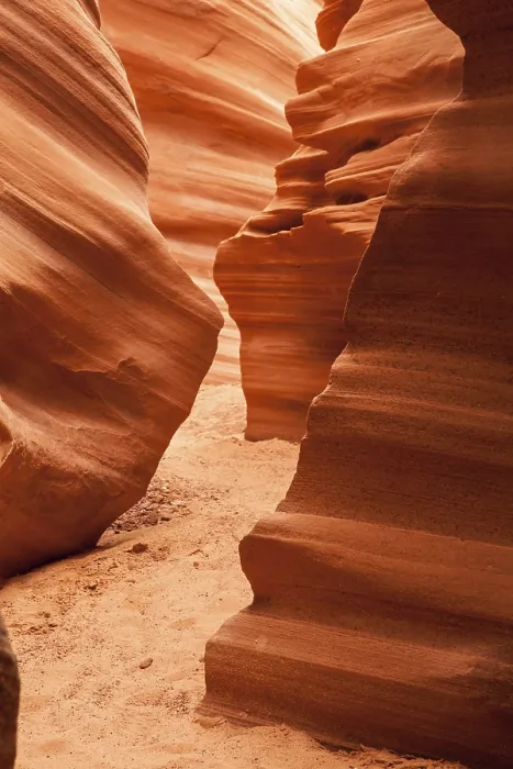 Framed Print : Antelope Canyon Print: Orange Stone Waves Framed Print : Antelope Canyon Print: Orange Stone Waves