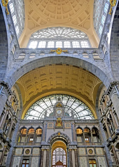 Framed Print : Antwerp Railway Station Interior Print Framed Print : Antwerp Railway Station Interior Print