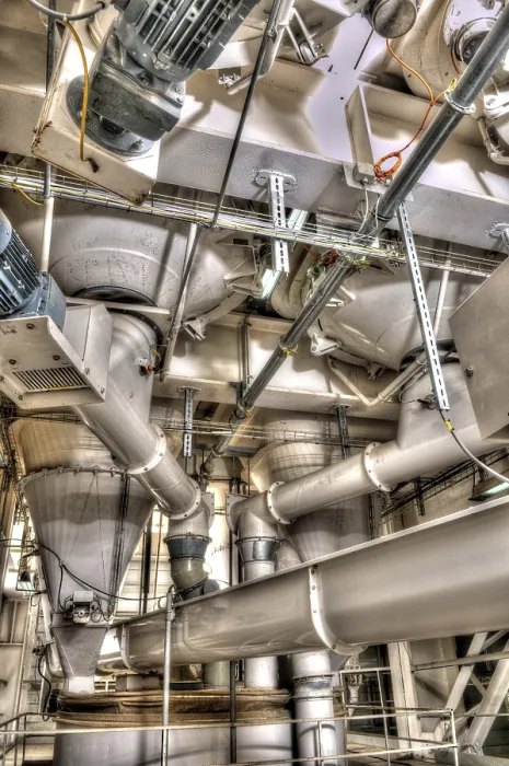 Framed Print : Interior of Automatic Feed Production Print Framed Print : Interior of Automatic Feed Production Print