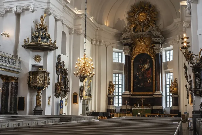 Framed Print : Interior of Kalmar Cathedral Print, Sweden Framed Print : Interior of Kalmar Cathedral Print, Sweden