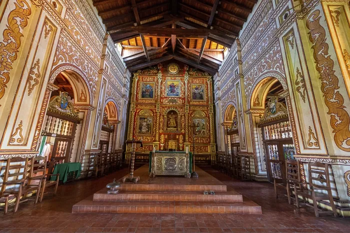 Framed Print : Interior of Concepcion Mission Print, Jesuit Missions of Chiquitos Bolivia Framed Print : Interior of Concepcion Mission Print, Jesuit Missions of Chiquitos Bolivia