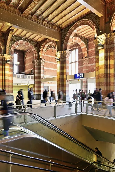 Framed Print : Interior View of Amsterdam's Centraal Station Print Framed Print : Interior View of Amsterdam's Centraal Station Print