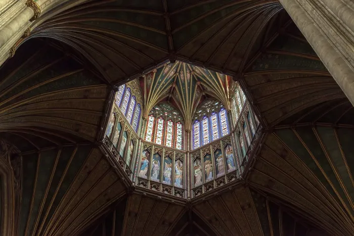 Framed Print : Interior View of Ely Cathedral Print Framed Print : Interior View of Ely Cathedral Print