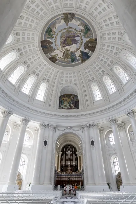 Framed Print : Interior View Print of St. Blasius Cathedral, Germany Framed Print : Interior View Print of St. Blasius Cathedral, Germany