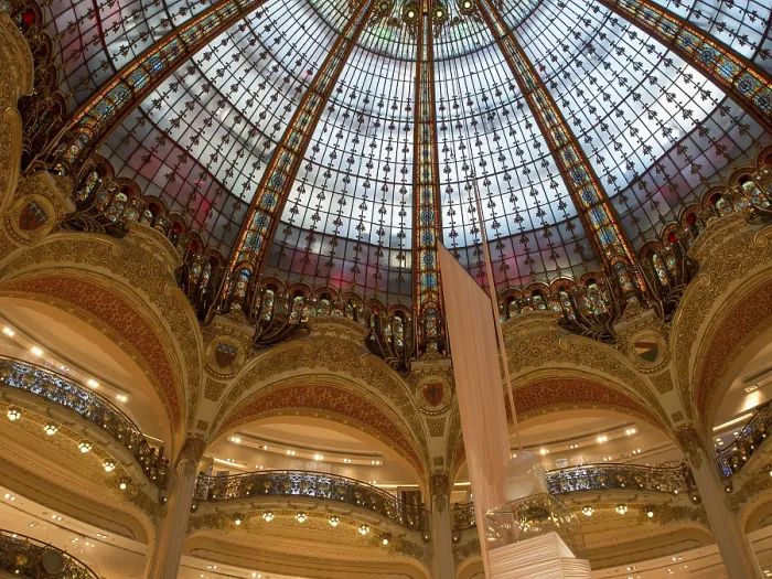 Framed Print : Interior View of Parisian Historic Dome Print