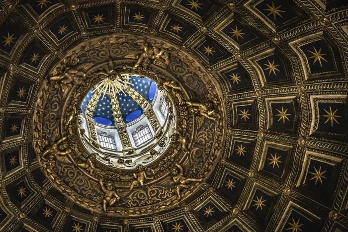 Framed Print : Interior View of Siena Cathedral Print Framed Print : Interior View of Siena Cathedral Print