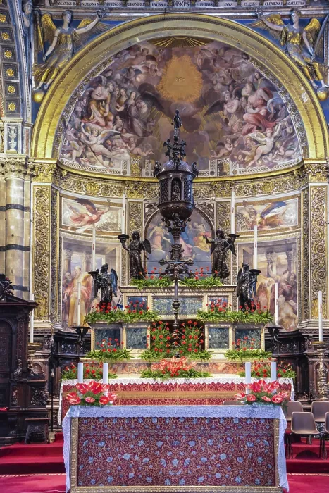 Framed Print : Interior View of Siena Cathedral Print Framed Print : Interior View of Siena Cathedral Print