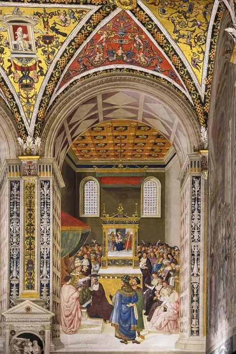 Framed Print : Interior View of Siena Cathedral Print Framed Print : Interior View of Siena Cathedral Print