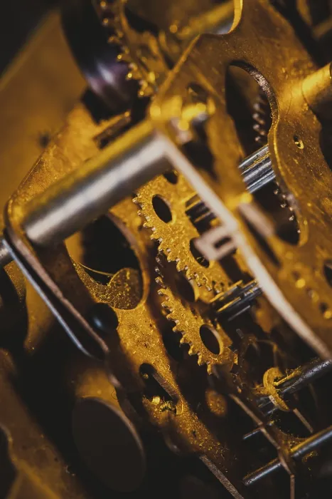 Framed Print : The Internal Design of a Mechanical Clock Print Framed Print : The Internal Design of a Mechanical Clock Print