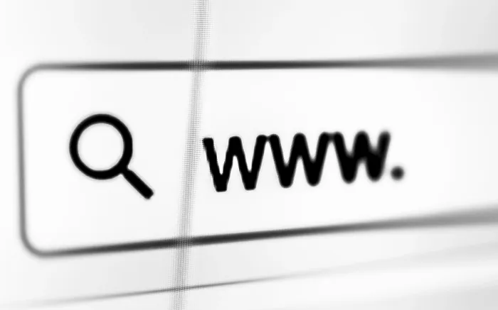 Framed Print : Print of Internet Browser with Search Bar and URL Framed Print : Print of Internet Browser with Search Bar and URL