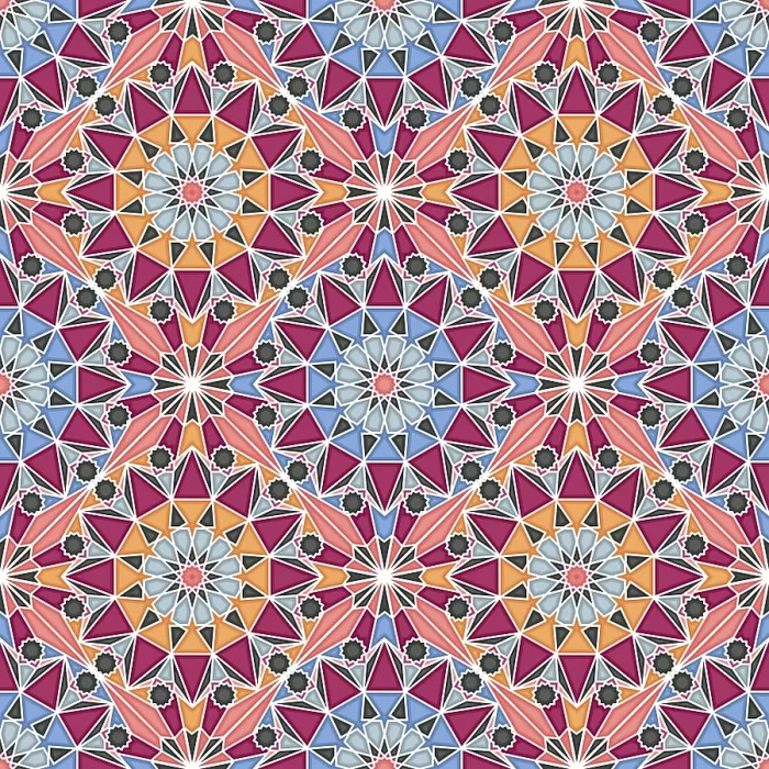 Framed Print : Islamic Geometric Seamless Vector Pattern Print Framed Print : Islamic Geometric Seamless Vector Pattern Print