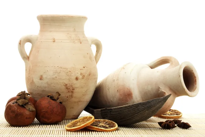 Framed Print : Terracotta Jars Print Framed Print : Terracotta Jars Print