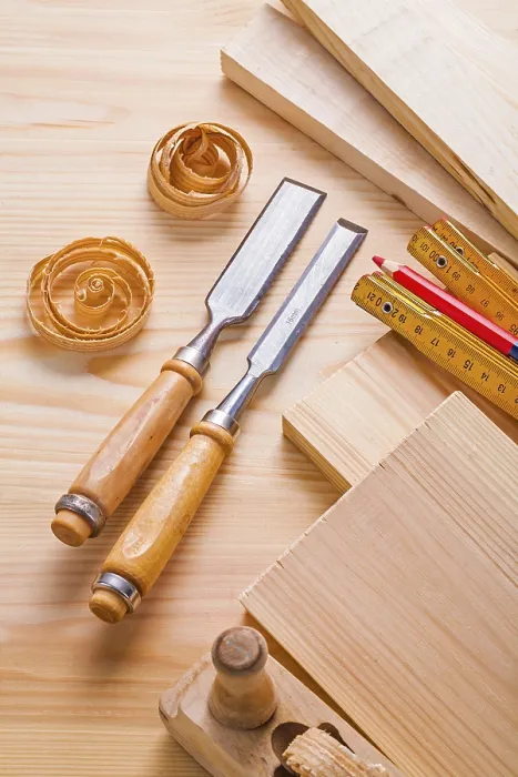Framed Print : Joiners Tools Print: Chisels, Plane, Meter and Pencil Framed Print : Joiners Tools Print: Chisels, Plane, Meter and Pencil