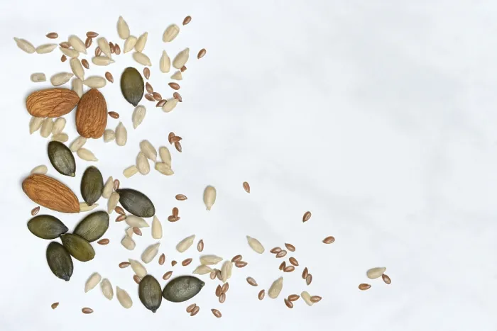 Framed Print : Mixed Seed and Nut Print Framed Print : Mixed Seed and Nut Print