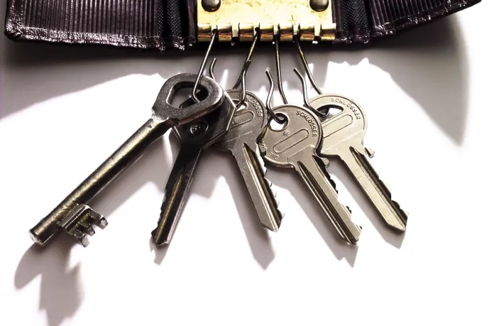 Framed Print : Several Keys Print