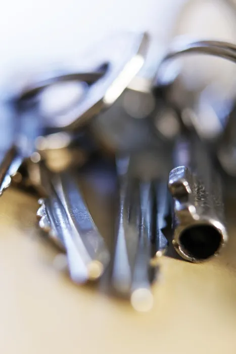 Framed Print : Keys on a key ring Print Framed Print : Keys on a key ring Print