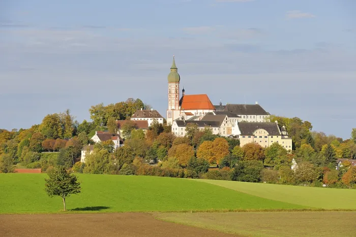 Framed Print : Benedictine Monastery Print, Andechs, Upper Bavaria, Germany Framed Print : Benedictine Monastery Print, Andechs, Upper Bavaria, Germany