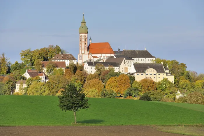 Framed Print : Kloster Andechs Print, Upper Bavaria, Germany Framed Print : Kloster Andechs Print, Upper Bavaria, Germany