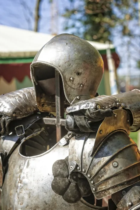 Framed Print : Print of 15th Century Knight Armor Framed Print : Print of 15th Century Knight Armor