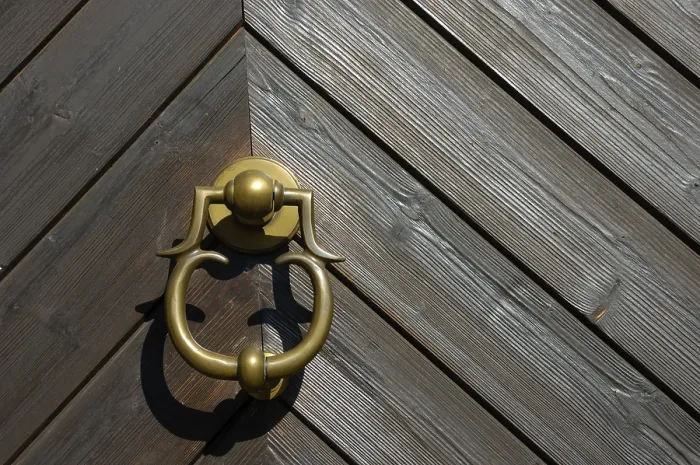 Framed Print : Knocker Knocker Print by Banksy Framed Print : Knocker Knocker Print by Banksy