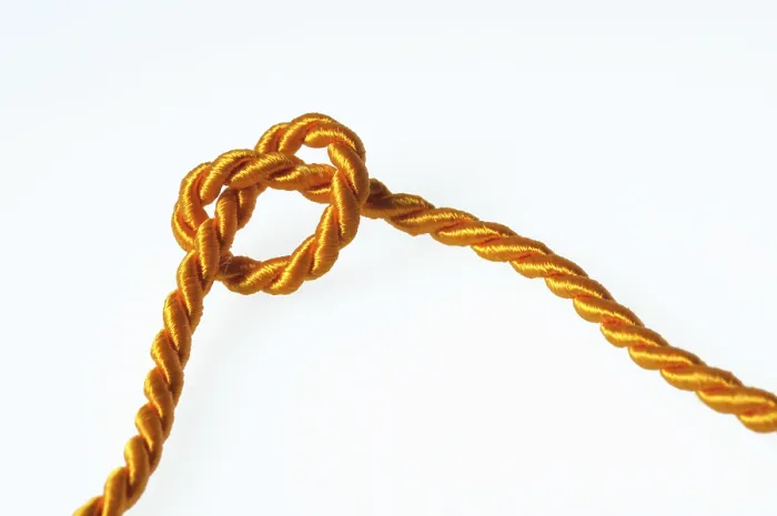 Framed Print : Knotted Rope Print, Close-Up Detail Framed Print : Knotted Rope Print, Close-Up Detail