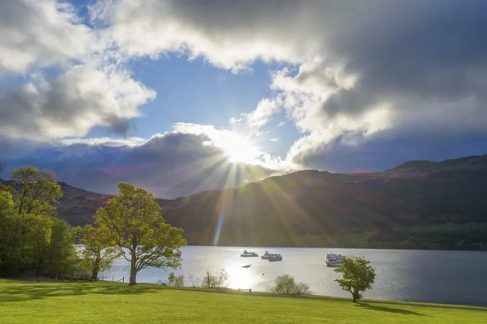 Framed Print : Loch Lomond Spring Print, Scotland Framed Print : Loch Lomond Spring Print, Scotland