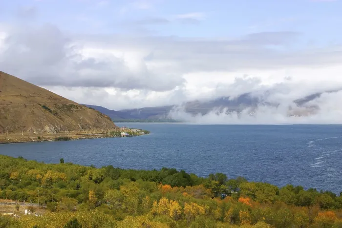 Framed Print : Lake Sevan Print, Armenia Framed Print : Lake Sevan Print, Armenia