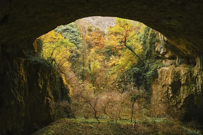 Framed Print : The Landscape Inside a Cave Rock Print Framed Print : The Landscape Inside a Cave Rock Print