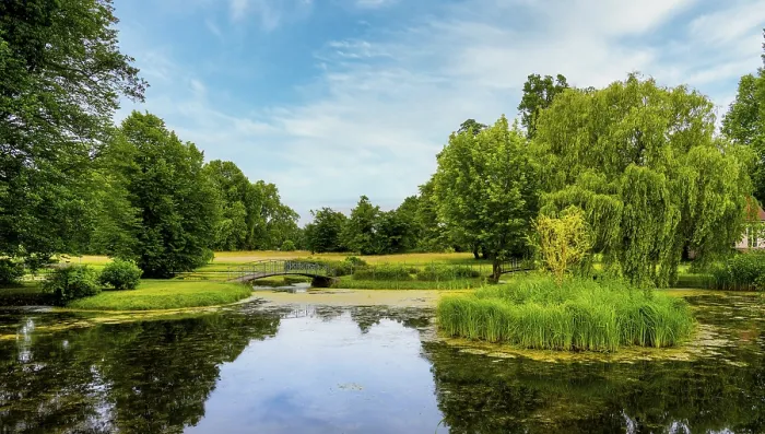 Framed Print : Landscape Print, Lower Oder Valley National Park, Germany Framed Print : Landscape Print, Lower Oder Valley National Park, Germany