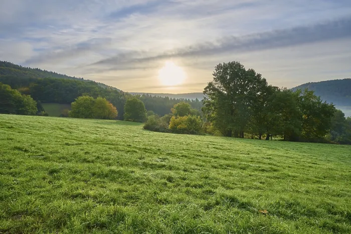 Framed Print : Odenwald Landscape Print, Bavaria, Germany Framed Print : Odenwald Landscape Print, Bavaria, Germany
