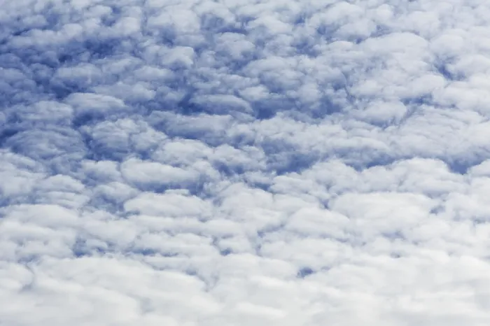Framed Print : Altocumulus Clouds Print - Large Fluffy Masses Framed Print : Altocumulus Clouds Print - Large Fluffy Masses