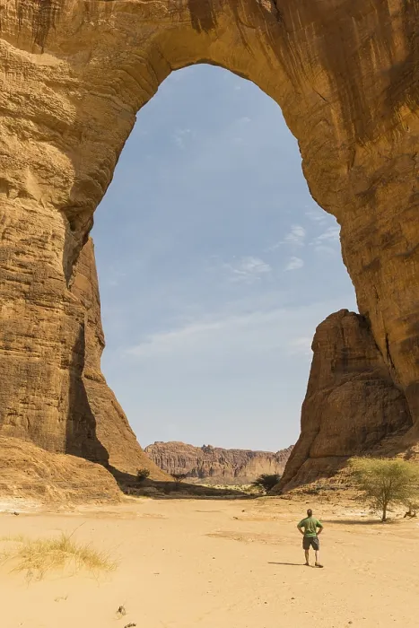 Framed Print : Third Largest Rock Arch Print, Ennedi Plateau, Chad Framed Print : Third Largest Rock Arch Print, Ennedi Plateau, Chad