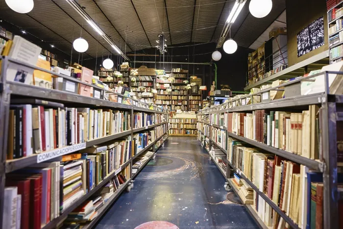 Framed Print : The largest second-hand bookstore in Spain Print Framed Print : The largest second-hand bookstore in Spain Print
