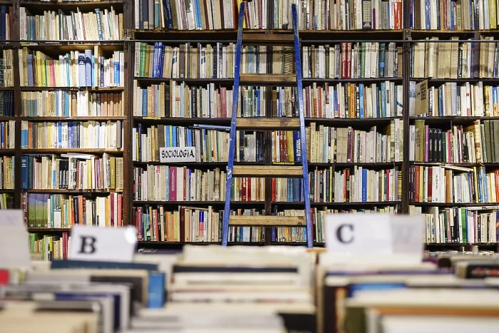 Framed Print : The largest second-hand bookstore in Spain Print, El Siglo Framed Print : The largest second-hand bookstore in Spain Print, El Siglo