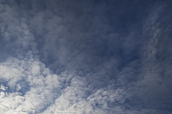 Framed Print : Stratocumulus Clouds Print - Layered Cumulus Formation Framed Print : Stratocumulus Clouds Print - Layered Cumulus Formation