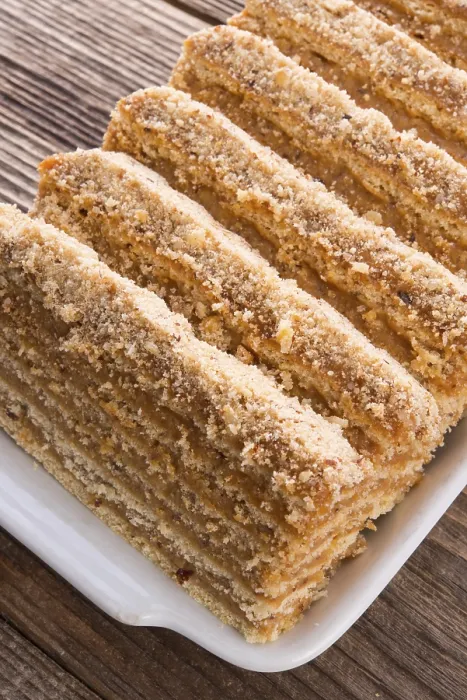 Framed Print : Layered Caramel Cake Print Framed Print : Layered Caramel Cake Print