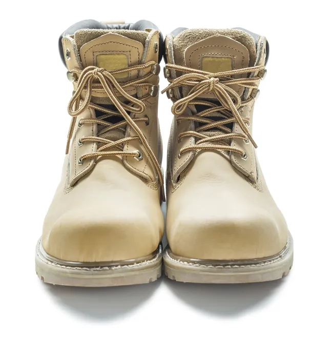 Framed Print : Leather Work Boots Print on White Background Framed Print : Leather Work Boots Print on White Background
