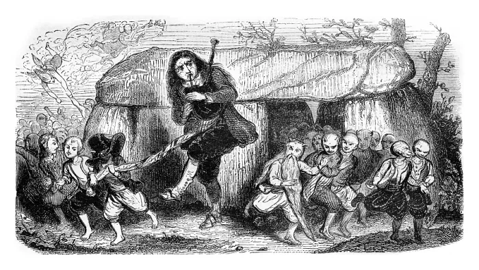 Framed Print : Vintage Print of the Bagpipe Player, 1843 Framed Print : Vintage Print of the Bagpipe Player, 1843