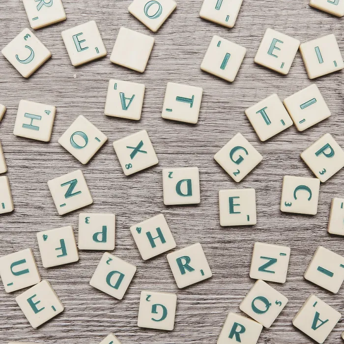 Framed Print : Letter Game Print Framed Print : Letter Game Print