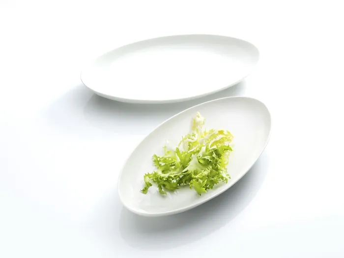Framed Print : Lettuce Leaf Print on a Plate Framed Print : Lettuce Leaf Print on a Plate