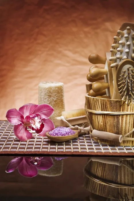 Framed Print : Still Life with Spa Print Framed Print : Still Life with Spa Print