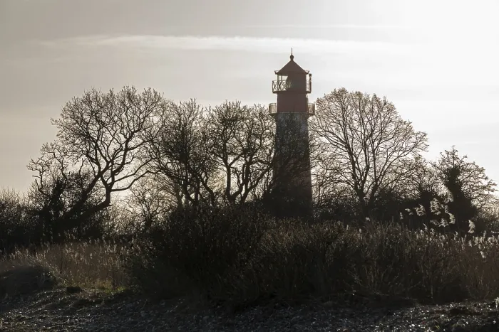 Framed Print : Falshft Lighthouse Print, Schleswig-Holstein, Germany Framed Print : Falshft Lighthouse Print, Schleswig-Holstein, Germany
